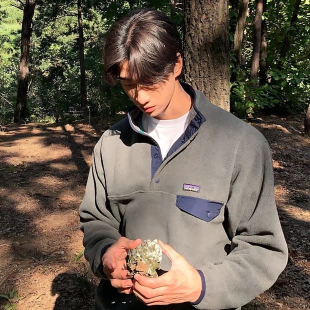 🇳🇮 [M] 파타고니아 신칠라 스냅티 - 니켈 / 네이비 블루