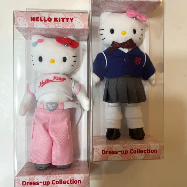 키티 50주년 드레스업 키티 일괄