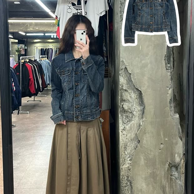 빈티지 언더우드 포켓 데님 자켓 L #csz2640