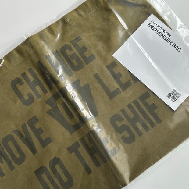 [미개봉] 컬렉트피시스 메신저백 CML MESSENGER BAG