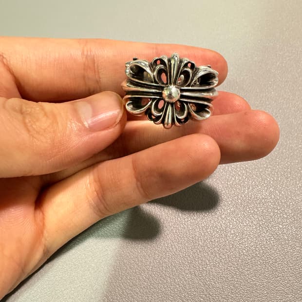 크롬하츠 더블플로랄링 us9