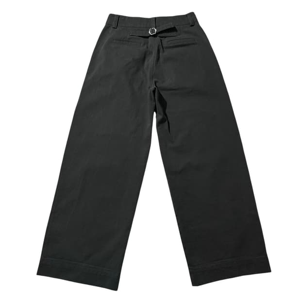 Ged 게드 신치백 버클 코튼 팬츠