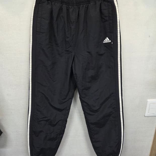 아디다스 올드스쿨 방풍 누빔 트랙 조거팬츠 대략 33 34
