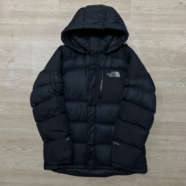 노스페이스 하이벤트 구스다운 700 후드 푸퍼패딩 점퍼 [블랙] M/95