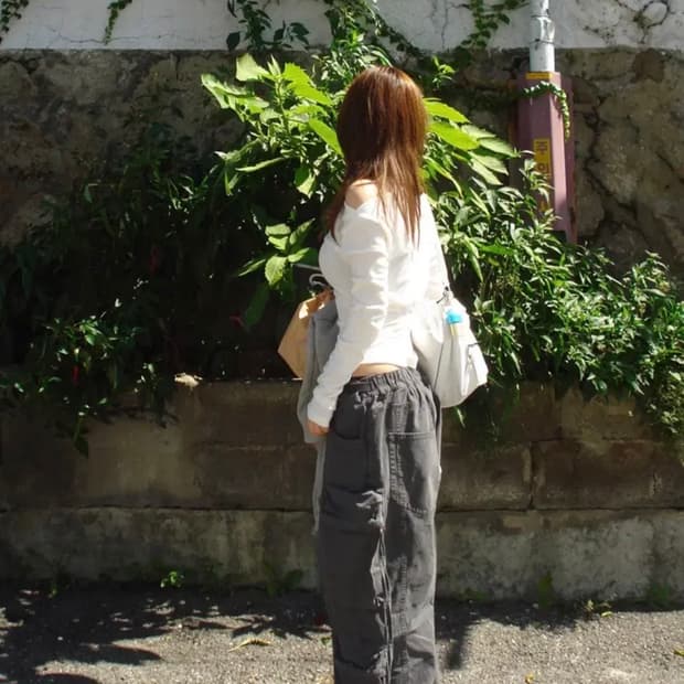 아워캐비넷 shadow cargo pants