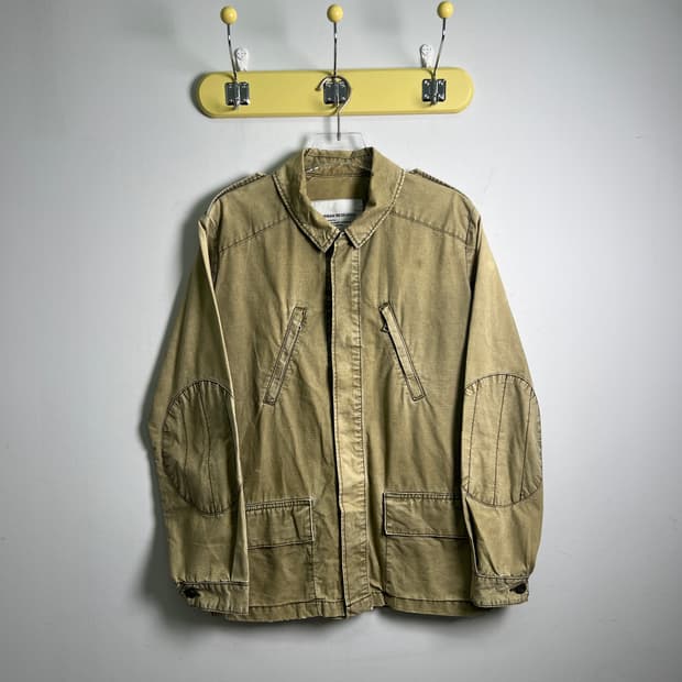 어반리서치 빈티지 워싱 워크 자켓 L