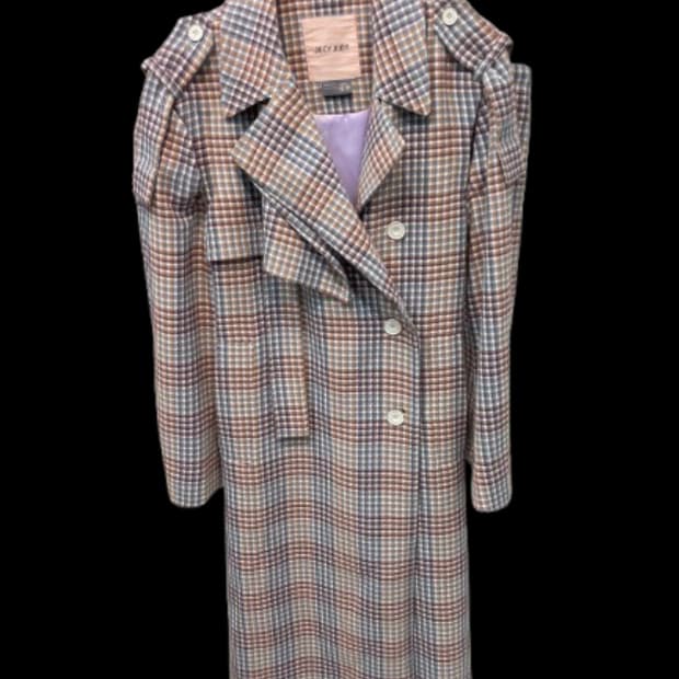 JUCY JUDY 체크 코트 85사이즈입니다(44)