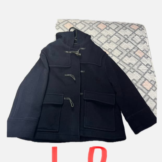 남색 떡볶이 코트