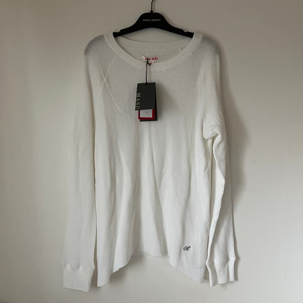 "m" logo long sleeve t-shirt