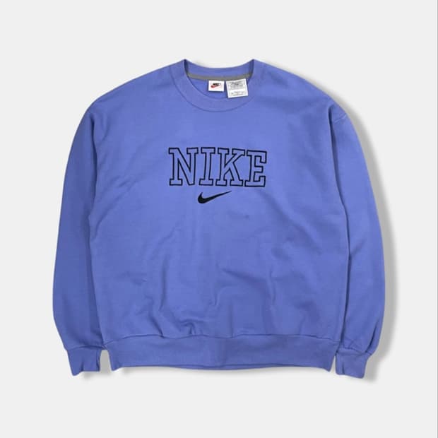 (L) 빈티지 나이키 로고 맨투맨