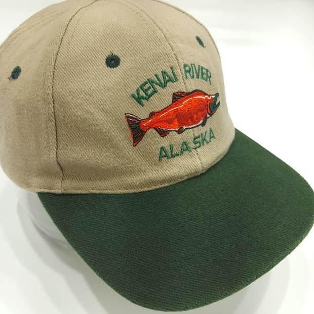 빈티지 Kenai River Salmon 투톤 볼캡 P1217