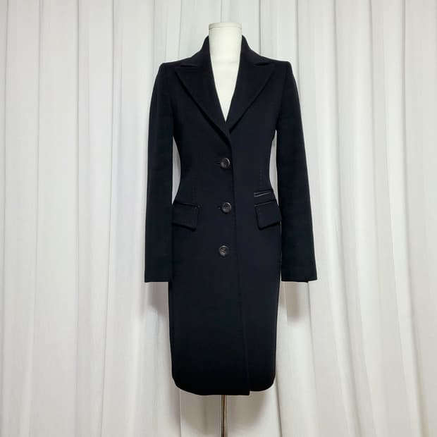 미샤 프레스티지라인 코트 (4455) 울90% 캐시미어10% - 상태최상