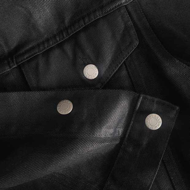 Helmut Lang 1999 Coatead denim Jacket
