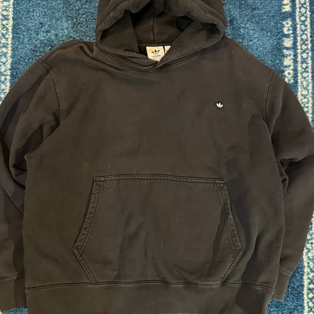 아디다스 워싱 후드티 xl