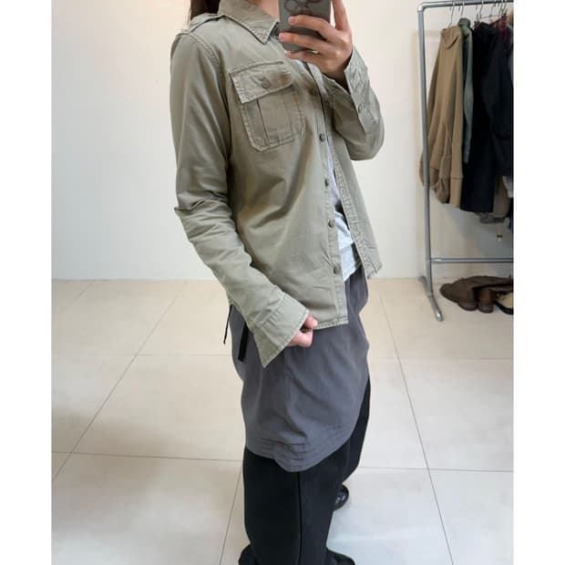 Avirex x earth music 셔츠