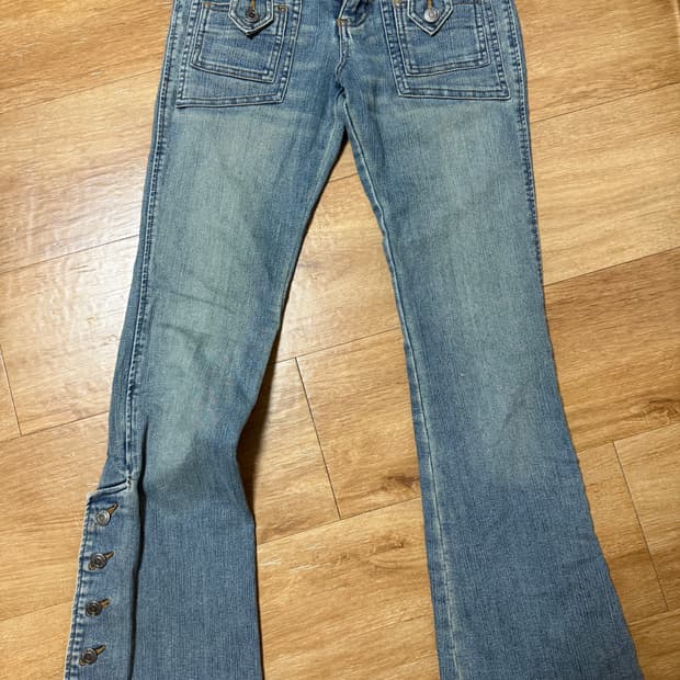 빈티지 부츠컷 데님 팬츠