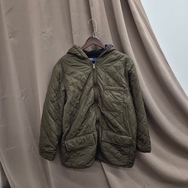 폴로 랄프로 퀄티트 라이너 후드 자켓 L