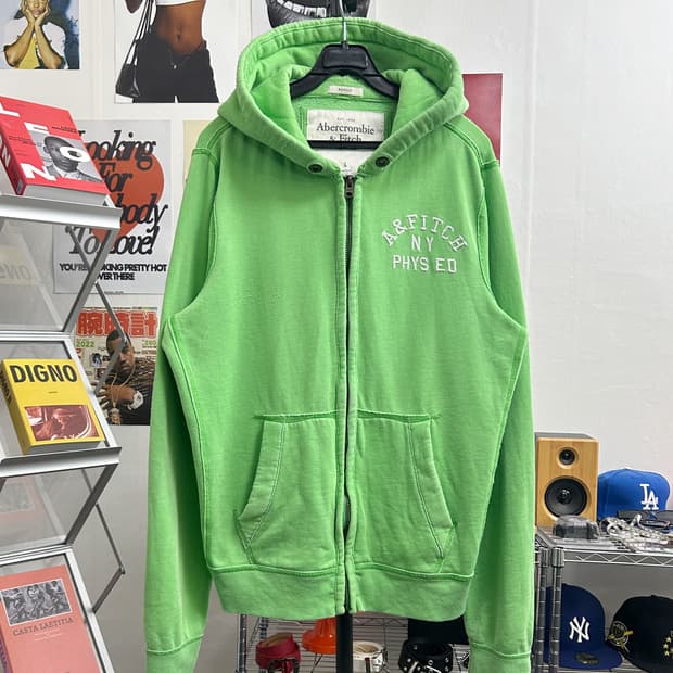 아베크롬비 FITCH 아치 로고 후드집업