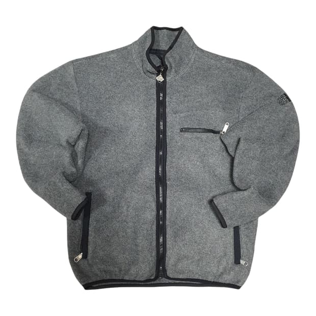 ✨ (바배) 노스페이스 90s 재팬 플리스 그레이 집업 