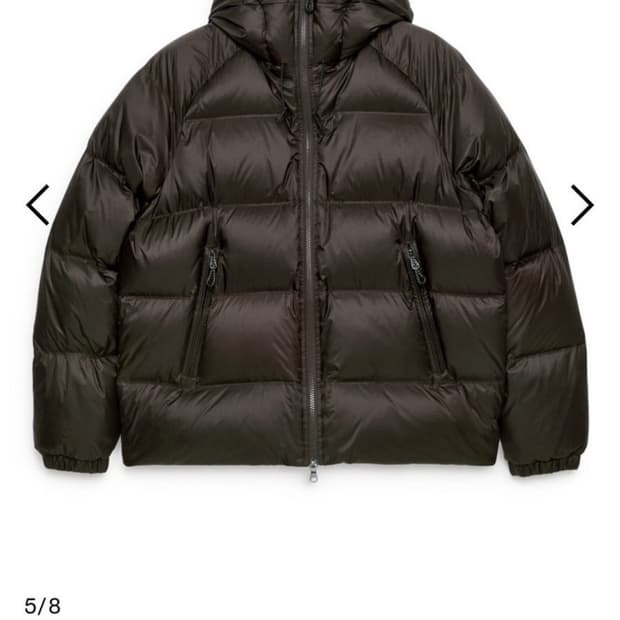 Arket 스포티 다운 패딩