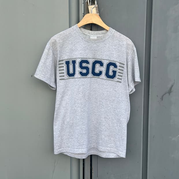 90s 오리지널 USCG 밀리터리 반팔 티셔츠