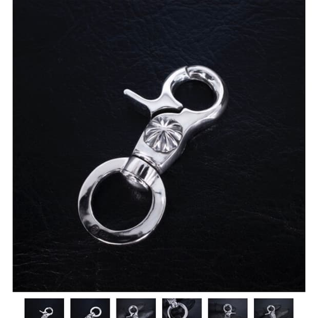 Josilver 조실버 dog hook 도그훅 키링