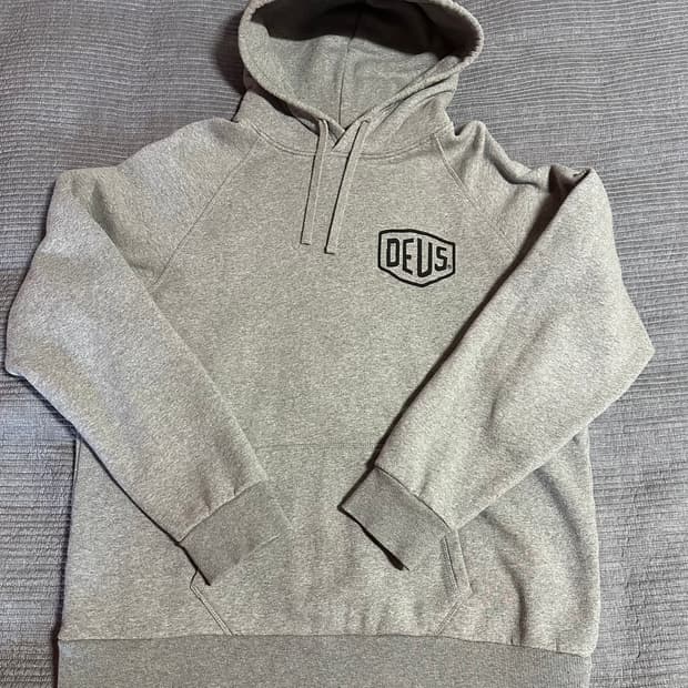 (XL) 데우스 후드티 그레이