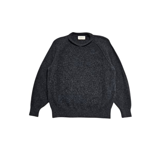 우마뭉 크루넥 울니트 차콜