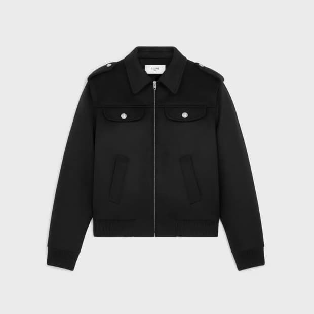 [정해인님 착용] 셀린느 24fw 캐시미어 봄버 자켓