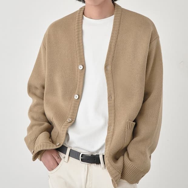 미나브 울 가디건 / 남성 가디건/ 남자 가디건 