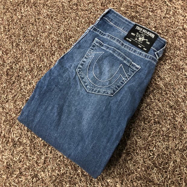 36 트루릴리전 워싱 데님 팬츠