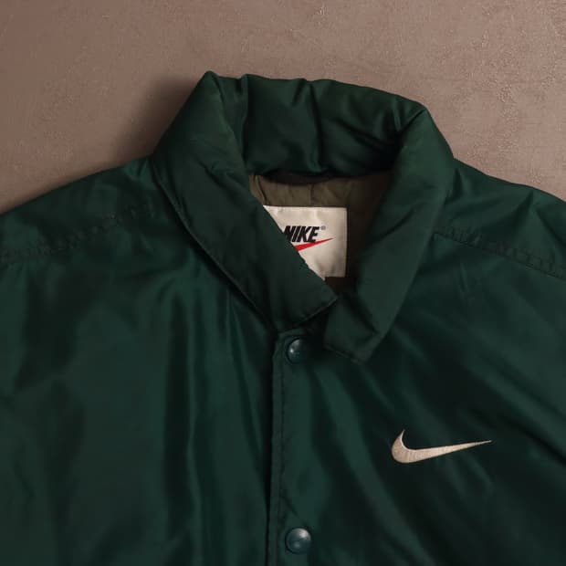 90's 나이키 백로고 자수 퀄팅자켓 A1775