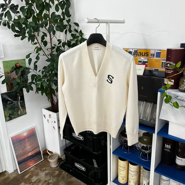 산드로 캐시미어 블렌드 니트 2