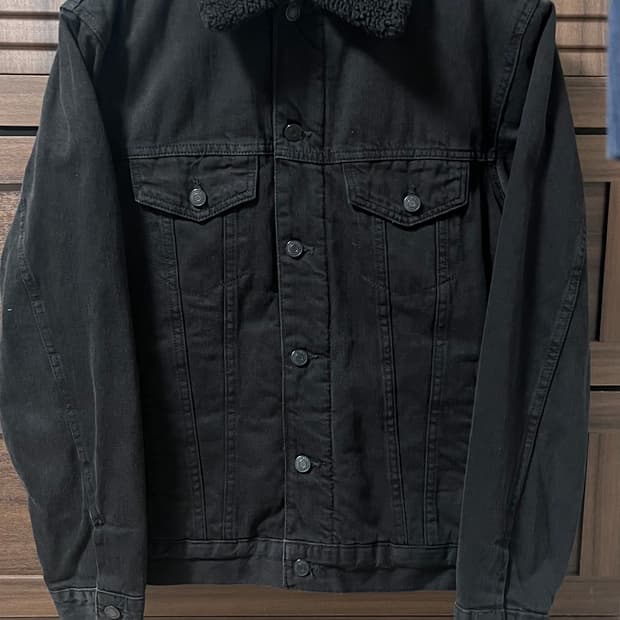 자라 쉐르파 청자켓 [S]