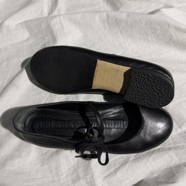 A.F.Vandevorst 메리제인 플랫슈즈