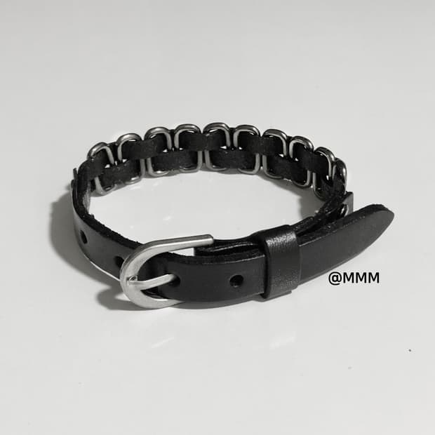 [Unisex] 빈티지 가죽 팔찌