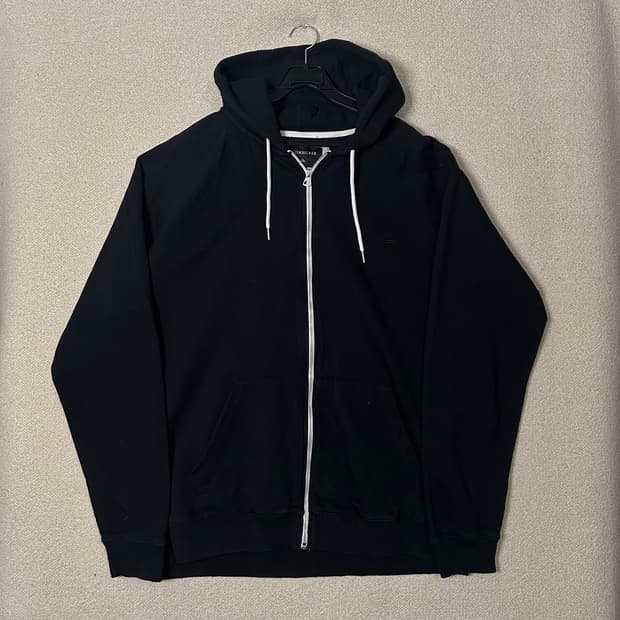 (XXL) 퀵실버 블랙 후드집업