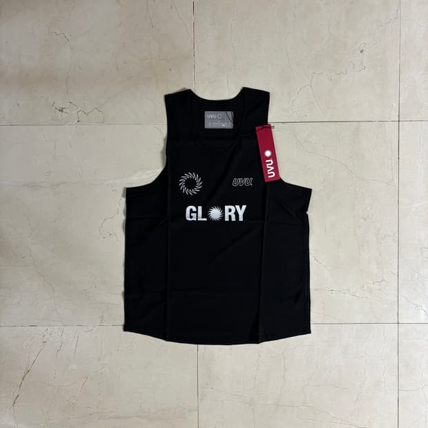 UVU running vest London Marathon Black