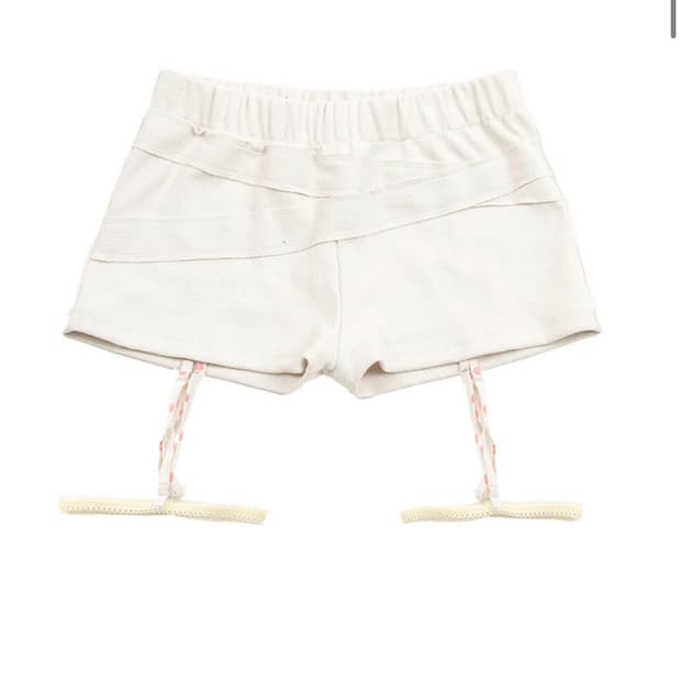 Bandage Garter Shorts BabyYellow