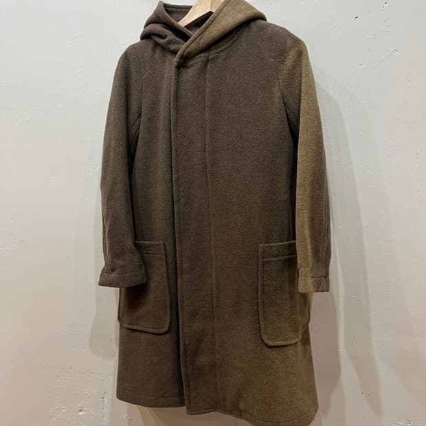 ZUCCA 주카 울 후디 코트 우먼즈 S