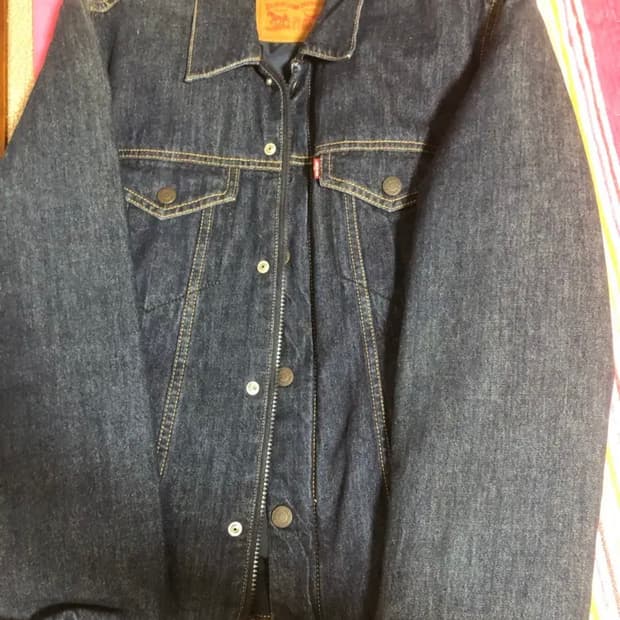 [s] 리바이스 데님 패딩