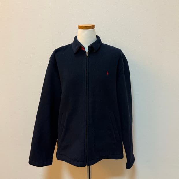 폴로 랄프로렌 (Polo Ralph Lauren) 네이비 집업 후리스