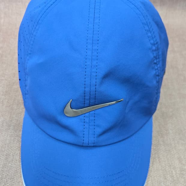 [정품] 나이키 골프 메탈 스우시 헤리티지86 캡 (블루)