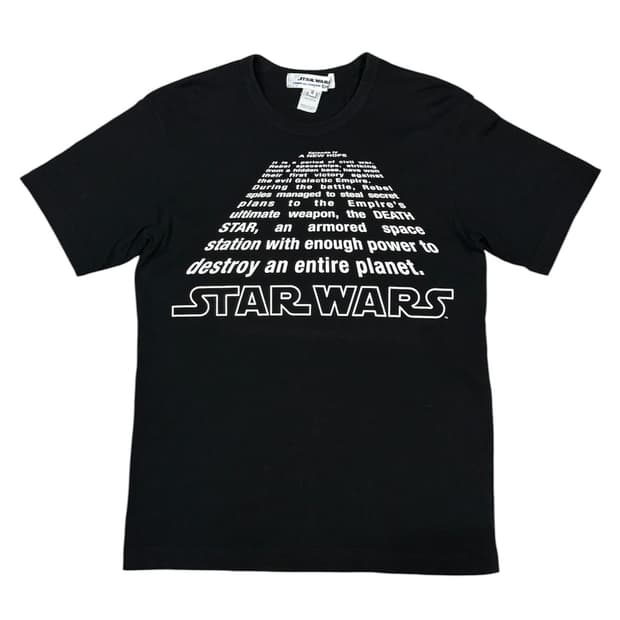 2012 꼼데가르송 x 스타워즈 협업 반팔 티셔츠