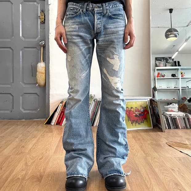 구매) Wjk 플레어 데님 팬츠 구매합니다