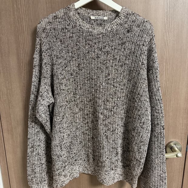 [4] Auralee 니트
