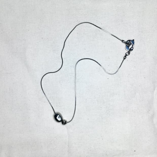 surgical steel necklace