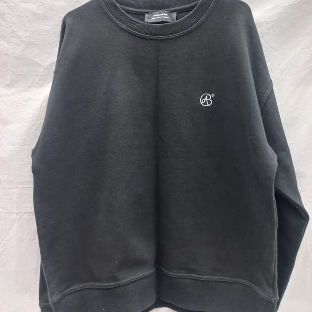 앤더슨벨 블랙 맨투맨 (남100)