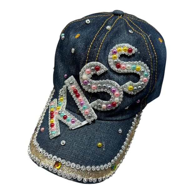 ✨ (바배) 큐빅 데님 볼캡 모자