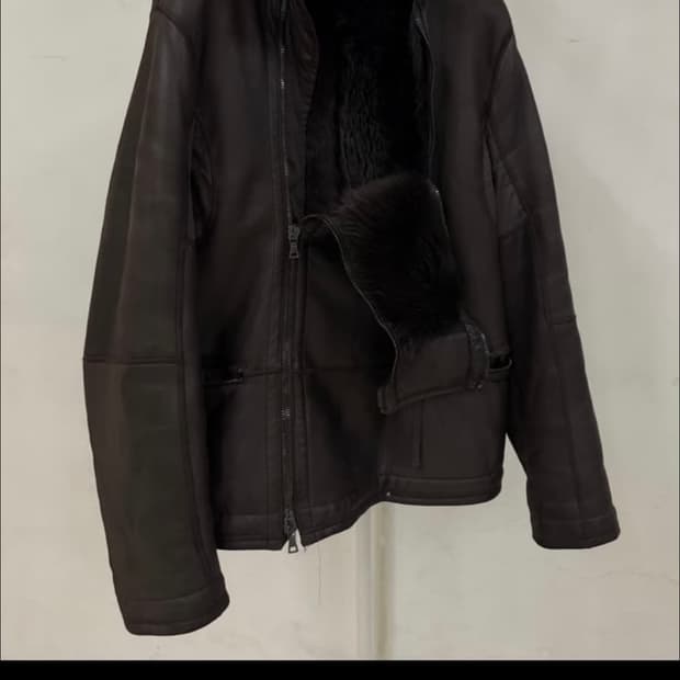 PRADA 00s 아카이브 퍼 자켓